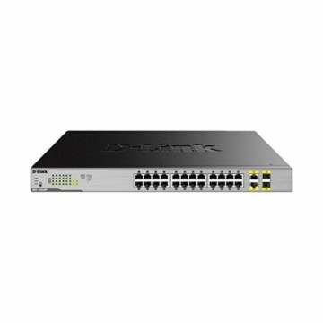 Sienas Skapja Slēdzis D-Link DGS-1026MP           24 x PoE 2 x SFP