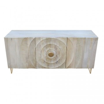 Sideboard DKD Home Decor 160 x 45 x 75 cm Golden Metal White Mango wood