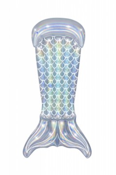 Best Way BESTWAY piepūšamais matracis Iridescent Mermaid Tail, 1.93m x 1.01m, 43413