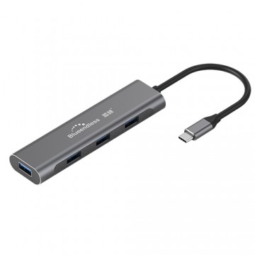 Extradigital Adapter USB Type-C - 4 x USB 3.0