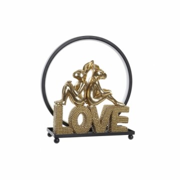 Luminous Decoration DKD Home Decor Love Trusis Sveķi LED (30 x 11 x 31,5 cm)