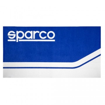 Пляжное полотенце Sparco Синий / Белый