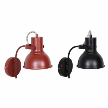 Настенный светильник DKD Home Decor Красный Чёрный Металл (15 x 20 x 28 cm) (2 штук)