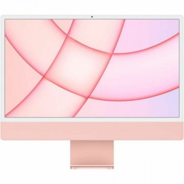 All in One Apple iMac 4.5K (2021) 24" M1 8 GB RAM 512 GB Pink Azerty French