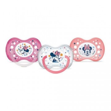 успокоитель Dodie Anatomical Minnie Soothers - Day And Night + 18 Months 3 штук
