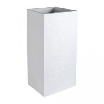 Pušķi EDA Graphit Plastmasa Balts Kvadrāta (39,5 x 39,5 x 80 cm)