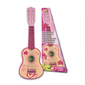 BONTEMPI wooden guitar with 6 strings, 22 5572