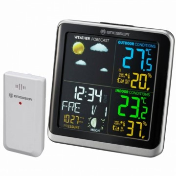 Метеостанция Bresser ClimaTemp TB с цветным LCD -дисплеем