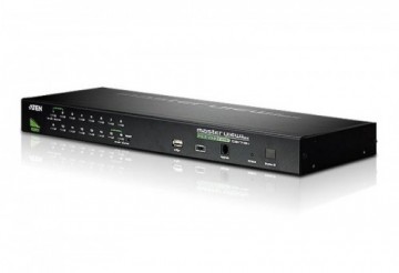 Aten 16-Port PS/2-USB VGA KVM Switch W/Chain