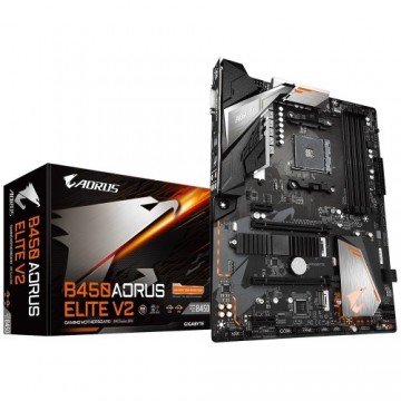 Gigabyte B450 AORUS ELITE V2 Motherboard AM4 4DDR4 DVI/HDMI/M.2 ATX