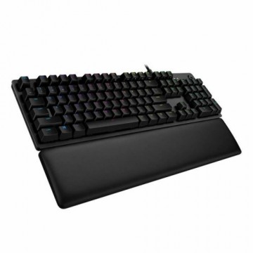 Bluetooth-клавиатура с подставкой для планшета Logitech G513 CARBON LIGHTSYNC RGB Mechanical Gaming Keyboard, GX Brown