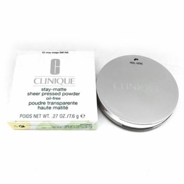 Kompaktie Pūderi Stay-Matte Clinique 01-Stay Buff (7,6 g)