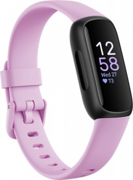 Fitbit Inspire 3, black/lilac bliss