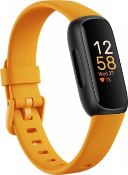 Fitbit Inspire 3, black/morning glow