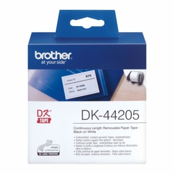 Этикетки для принтера Brother DK44205              62 mm x 15,24 m