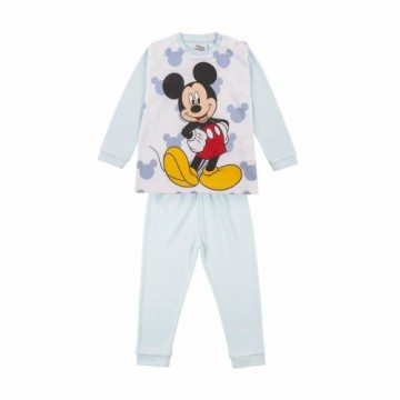 Pajama Bērnu Mickey Mouse Gaiši Zils