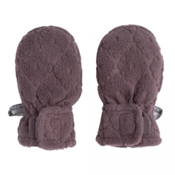 Lodger Mittens Folklore Fleece bērnu cimdiņi, Mauve, 0-12m - MTF 330_0-12