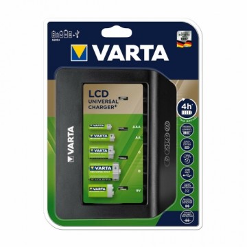 Lādētājs Varta LCD Universal Charger+ 100-240 V 1600 mAh