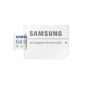 Карта памяти микро-SD с адаптером Samsung MB-MC64KAEU 64 Гб