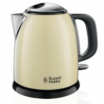 Elektriskā tējkanna ar LED gaismu Russell Hobbs 24994-70 Krēmkrāsa 2400 W (1 L)