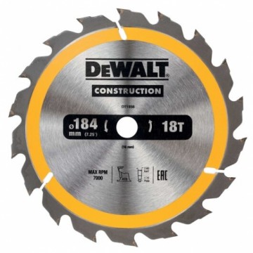 Dewalt AksesuĀri (i) Dewalt Zāģripa 184x16mm 18T