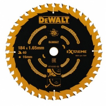 Dewalt AksesuĀri (i) DeWALT Zāģripa 184x16x40T (EXT)