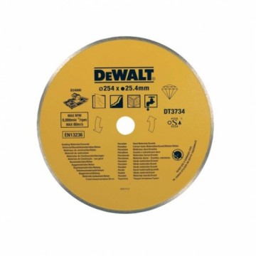 Dewalt AksesuĀri (i) DeWALT Dimanta ripa 254x25,4mm (akmens, betons, porc.,gran.)