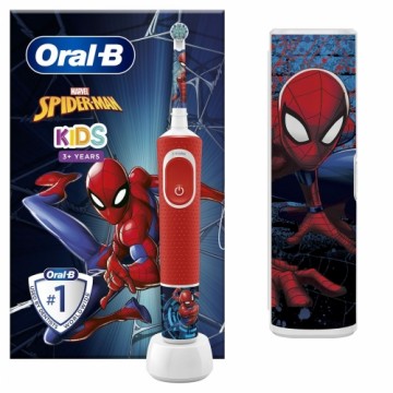 Электрическая зубная щетка Oral-B D100 KIDS SPIDERMAN