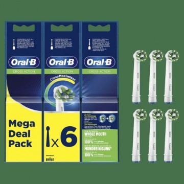 Сменные щетки для электрической зубной щетки Oral-B EB50 CROSS ACTION