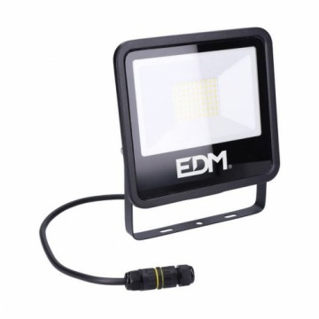 LED spotlight EDM Melns 50 W 4000 Lm 6400K