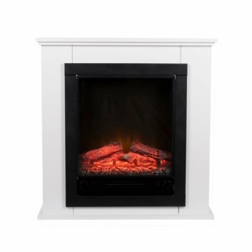 Dekoratīvs Elektrisks Skursteņa Aizsargs Classic Fire Geneva Melns/Balts 1800 W