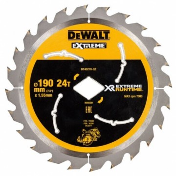 Dewalt AksesuĀri (i) DeWALT Zāģripa EXTREME 190MM,  24T