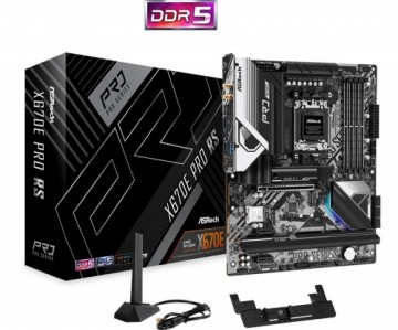 Mainboard|ASROCK|AMD X670|SAM5|ATX|Memory DDR5|Memory slots 4|2xPCI-Express 4.0 1x|1xPCI-Express 5.0 16x|5xM.2|1xHDMI|1xDisplayPort|1xAudio-Out|1xMicrophone|4xUSB 2.0|5xUSB 3.2|1xUSB-C|1xOptical S/PDIF|1xRJ45|X670EPRORS