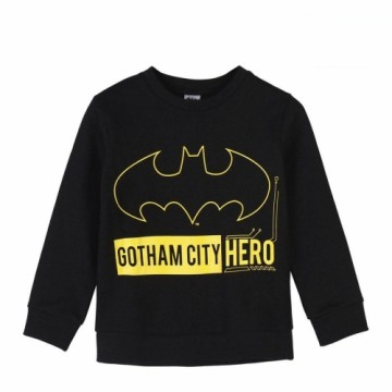 Unisex Sporta Krekls bez Kapuča Batman Melns