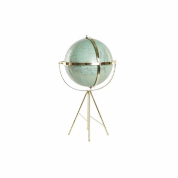Декоративная фигура DKD Home Decor Земной глобус Металл PVC Vintage постоянный (37 x 34 x 63 cm)