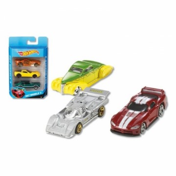 Transportlīdzekļu Rotaļu Komplekts Hot Wheels Metāls (3 Pcs)