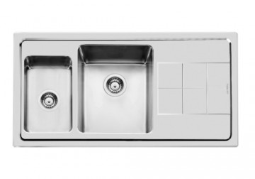 FOSTER 2297052 KE SINK 983x513 FL.EDGE 1,5 LH/B+DR