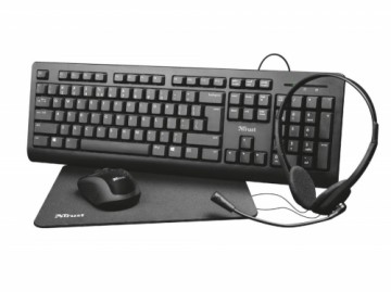 HEADSET +MOUSE +M.PAD+KEYBOARD/PRIMO SET 24260 TRUST
