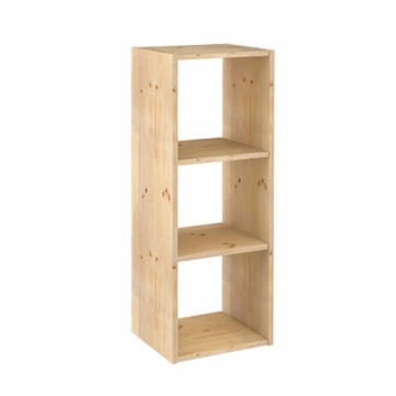 Shelves Astigarraga Dinamic 3 Cubes Modular Natural Wood (107 x 36,2 x 34 cm)