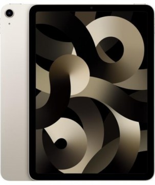 Apple iPad Air 5th Gen 10.9 ", Starlight, Liquid Retina IPS LCD, Apple M1, 8 GB, 64 GB, Wi-Fi, 12 MP, 12 MP, Bluetooth, 5.0, iPadOS, 15.4, 1640 x 2360 pixels