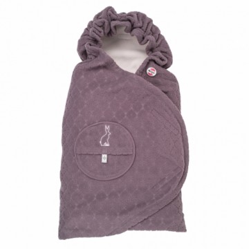 Lodger Wrapper Folklore Fleece ietinamā sedziņa 2 in 1, Mauve - WPF 330