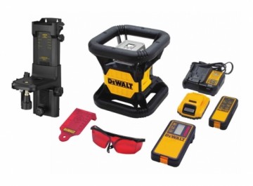 Dewalt (i) Rotējošais lāzers sarkans, 18V,  2Ah