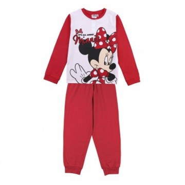 Pajama Bērnu Minnie Mouse Sarkans