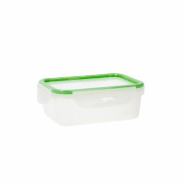 Pusdienu kastīte Quid Greenery 1 L Caurspīdīgs Plastmasa (Pack 4x)