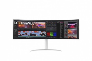 LG  
         
       49WQ95C-W 49“ UltraWide Curved LED Monitor 5120x1440/400cd/m2/5ms/ HDMI USB Type C Display Port