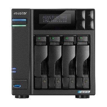 Asus  
         
       Tower NAS AS6704T N5105, Processor frequency 2 GHz, 4 GB, DDR4, 4xM.2 NVMe slots, 2x 2.5GbE, 2x USB 3.2, 1x HDMI