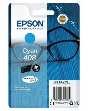 EPSON  
         
       DURABrite Ultra 408L Ink cartrige, Cyan