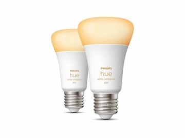 Philips  
         
       Hue WA 6W A60 E27 2pcs pack