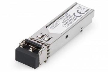 Digitus  
         
       Mini SFP Module DN-81000 50-62.5/125 μm MMF (Multi-Mode Fiber), Multimode LC Duplex Connector, 1250 Mbit/s, Wavelength 850 nm, Maximum transfer distance 550 m