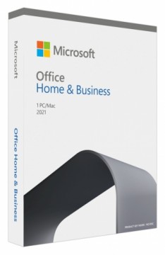 Microsoft  
         
       Office Home and Business 2021 T5D-03511 FPP, 1 PC/Mac user(s), EuroZone, English, Medialess, Classic Office Apps